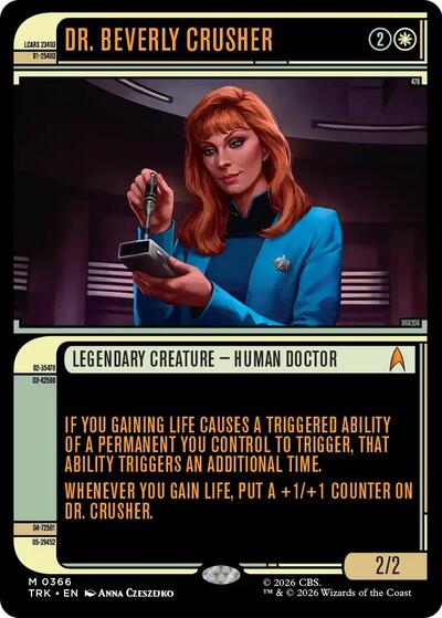 Dr. Beverly Crusher (Showcase) - MTG card