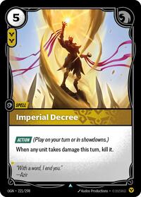 Imperial Decree