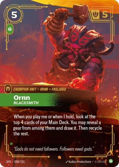 Ornn, Blacksmith