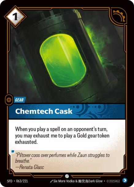 Chemtech Cask