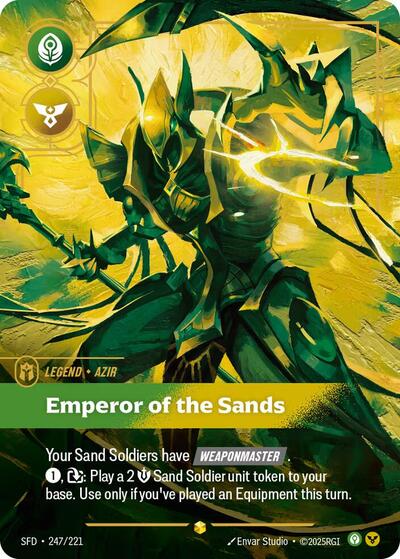 Azir, Emperor of the Sands (Overnumbered)