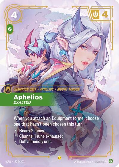 Aphelios, Exalted (Overnumbered)