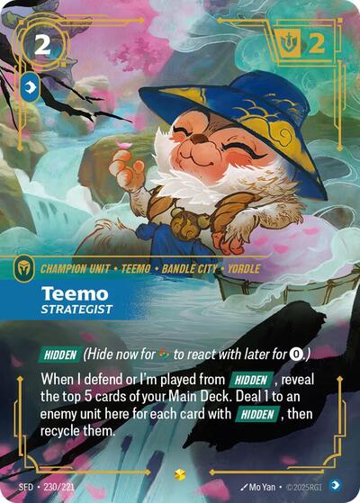 Teemo, Strategist (Overnumbered)