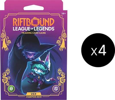 Unleashed - Champion Deck (Vex) Display - Unleashed Riftbound spoiler