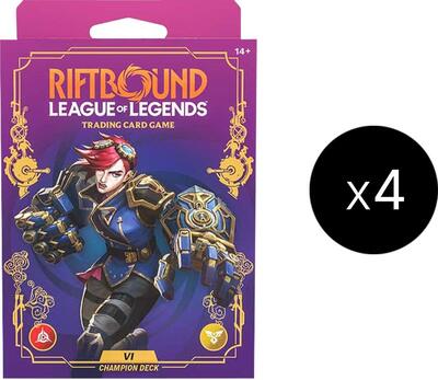 Unleashed - Champion Deck (Vi) Display - Unleashed Riftbound spoiler