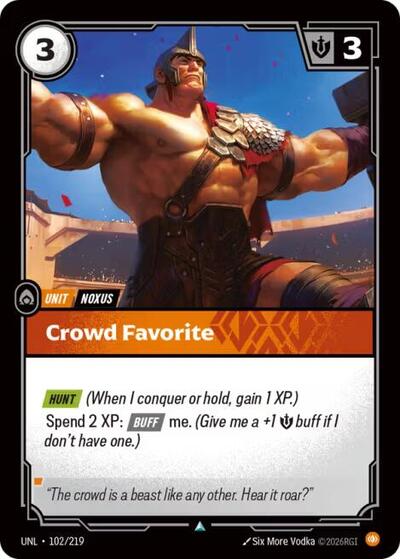 Crowd Favorite - Unleashed Riftbound spoiler