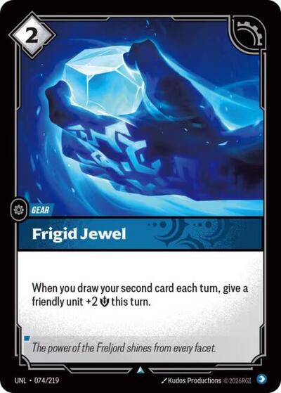 Frigid Jewel - Unleashed Riftbound spoiler