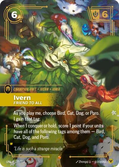 Ivern - Friend to All - Unleashed Riftbound spoiler