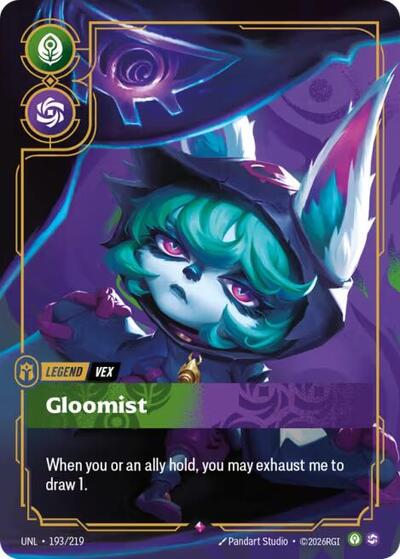 Vex - Gloomist - Unleashed Riftbound spoiler