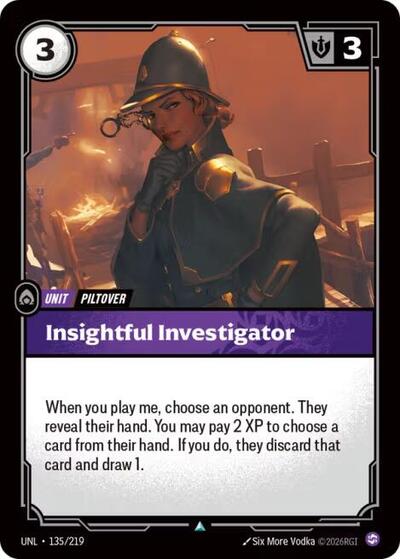 Insightful Investigator - Unleashed Riftbound spoiler