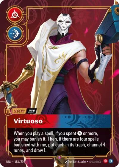 Jhin - Virtuoso - Unleashed Riftbound spoiler