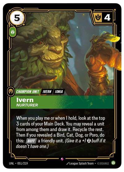 Ivern - Nurturer - Unleashed Riftbound spoiler