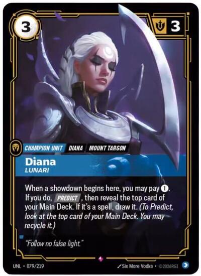 Diana - Lunari - Unleashed Riftbound spoiler