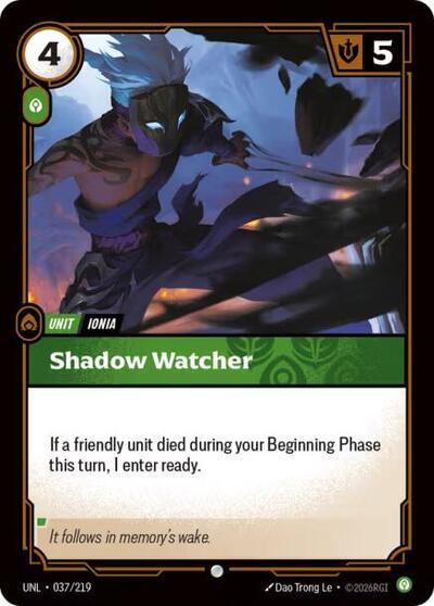 Shadow Watcher - Unleashed Riftbound spoiler