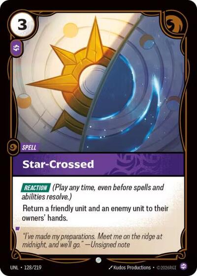 Star-Crossed - Unleashed Riftbound spoiler