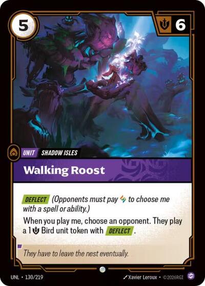 Walking Roost - Unleashed Riftbound spoiler