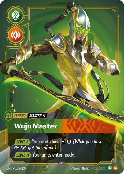 Master Yi - Wuju Master - Unleashed Riftbound spoiler
