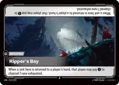Ripper's Bay - Unleashed Riftbound spoiler