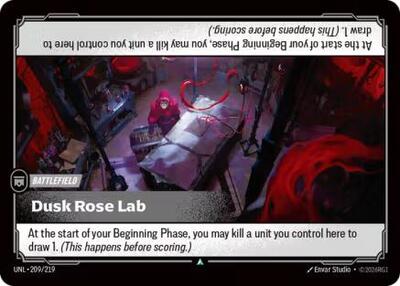 Dusk Rose Lab - Unleashed Riftbound spoiler
