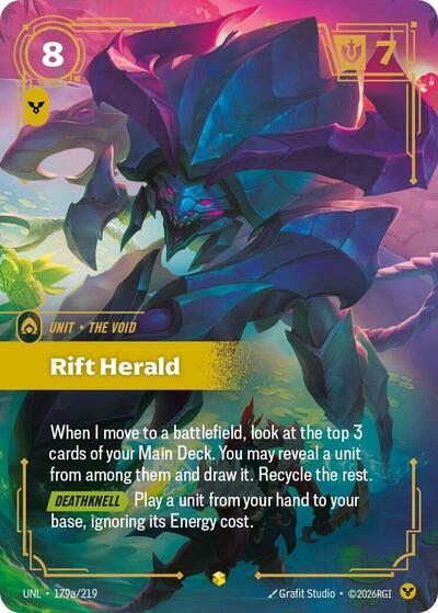 Rift Herald (Alternate Art) - Unleashed Riftbound spoiler