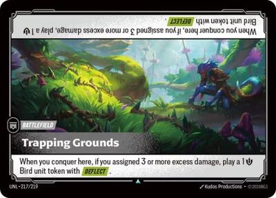 Trapping Grounds - Unleashed Riftbound spoiler