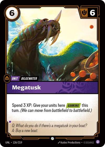 Megatusk - Unleashed Riftbound spoiler