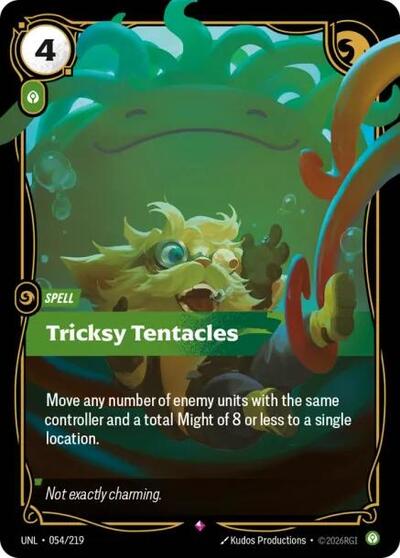 Tricksy Tentacles - Unleashed Riftbound spoiler