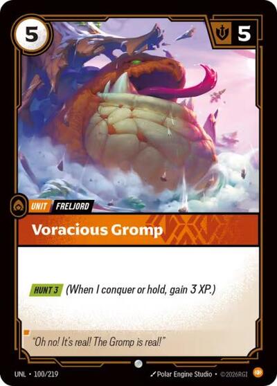 Voracious Gromp - Unleashed Riftbound spoiler