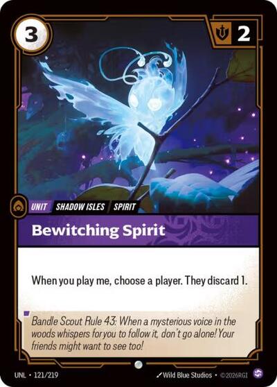 Bewitching Spirit - Unleashed Riftbound spoiler