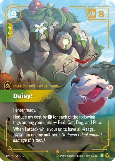 Daisy! - Unleashed Riftbound spoiler