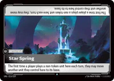 Star Spring - Unleashed Riftbound spoiler