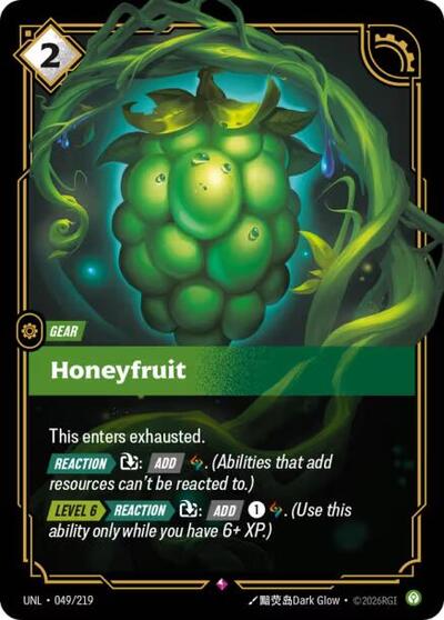 Honeyfruit - Unleashed Riftbound spoiler