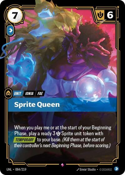 Sprite Queen - Unleashed Riftbound spoiler