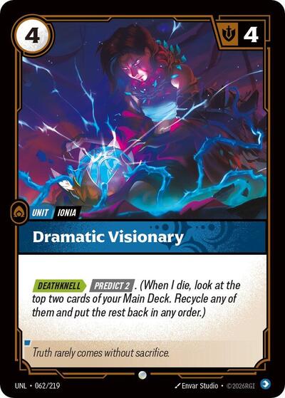 Dramatic Visionary - Unleashed Riftbound spoiler