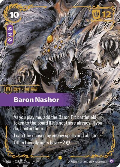 Baron Nashor (Ultimate) - Unleashed Riftbound spoiler