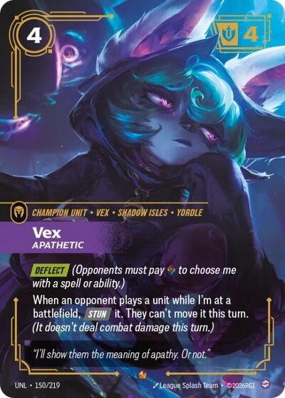 Vex - Apathetic - Unleashed Riftbound spoiler