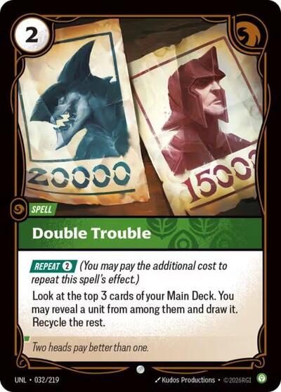 Double Trouble - Unleashed Riftbound spoiler