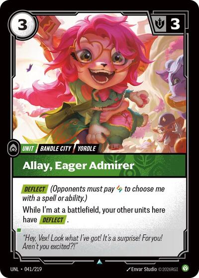 Allay, Eager Admirer - Unleashed Riftbound spoiler