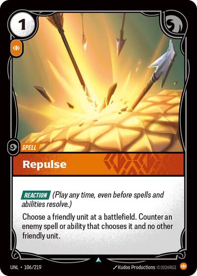 Repulse - Unleashed Riftbound spoiler