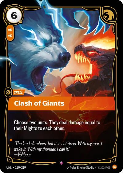 Clash of Giants - Unleashed Riftbound spoiler