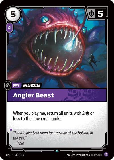Angler Beast - Unleashed Riftbound spoiler