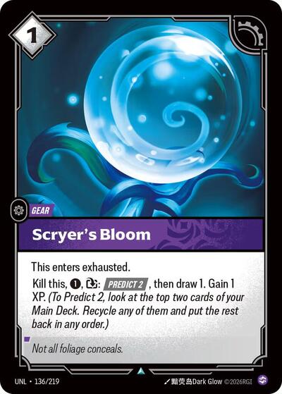 Scryer's Bloom - Unleashed Riftbound spoiler