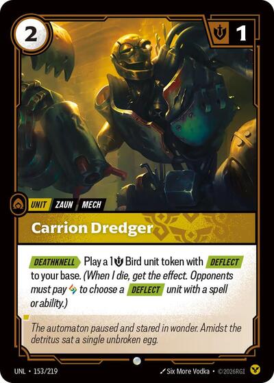 Carrion Dredger - Unleashed Riftbound spoiler