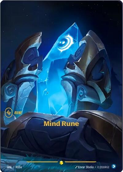 Mind Rune (R03a) - Unleashed Riftbound spoiler