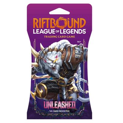 Unleashed - Sleeved Booster Pack - Unleashed Riftbound spoiler