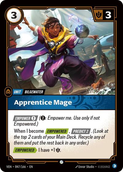 Apprentice Mage - Vendetta Riftbound spoiler