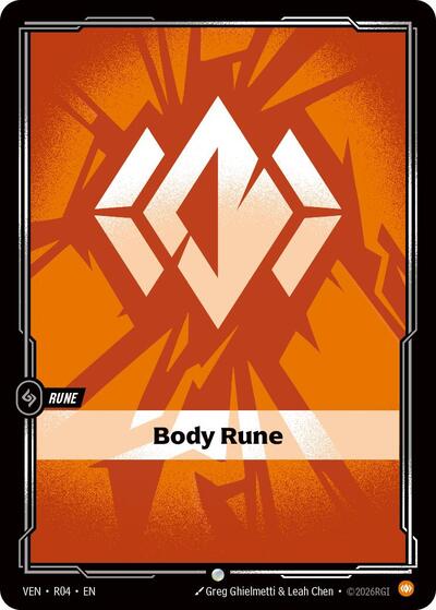 Body Rune - Vendetta Riftbound spoiler