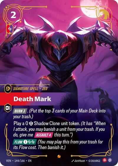 Death Mark - Vendetta Riftbound spoiler