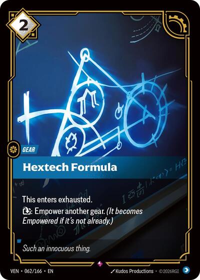 Hextech Formula - Vendetta Riftbound spoiler