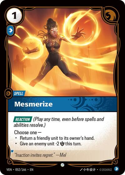 Mesmerize - Vendetta Riftbound spoiler